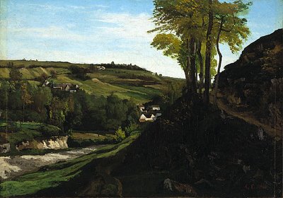The Valley of Ornans by Gustave Courbet